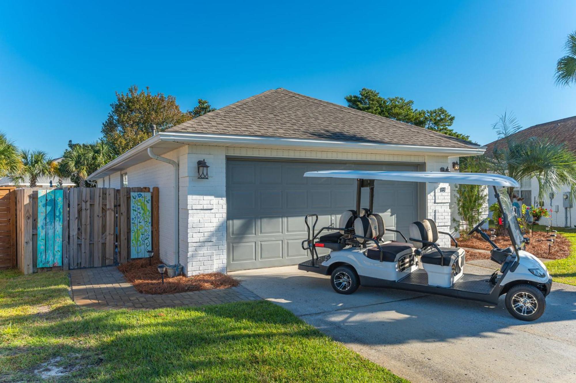 Beautiful Pet Friendly Home! New Tropical Pool, Opt Golf Cart And Pool Heat, Minutes To Beach Дестин Екстериор снимка
